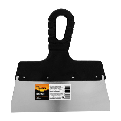 Шпатель фасадный из нержавеющей стали, 200 мм, пластмассовая ручка Sparta купить в Москве с доставкой по всей России | ProtosMarket.ru