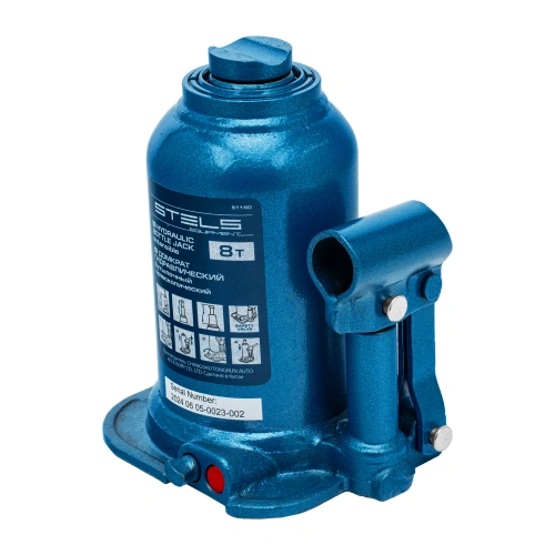 Домкрат гидравлический бутылочный телескопический, 8 т, подъем 180-410 мм Stels купить в Москве с доставкой по всей России | ProtosMarket.ru