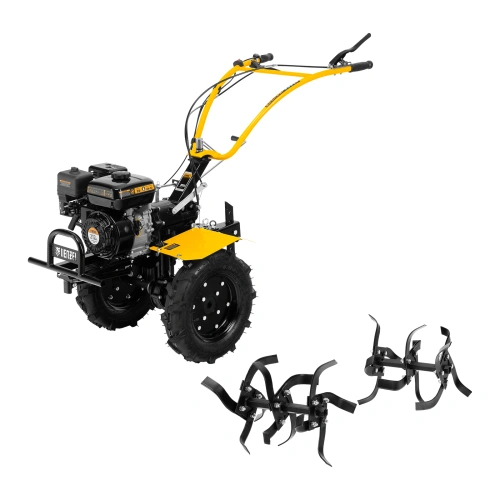 Мотоблок DPT-370X, 7 л.с, дисковое сцепление, ширина 90 см, глубина 35 см, фрез 3 х 4, ВОМ, передачи 3В/1Н Denzel по ценам производителя в Казани с доставкой по всей России