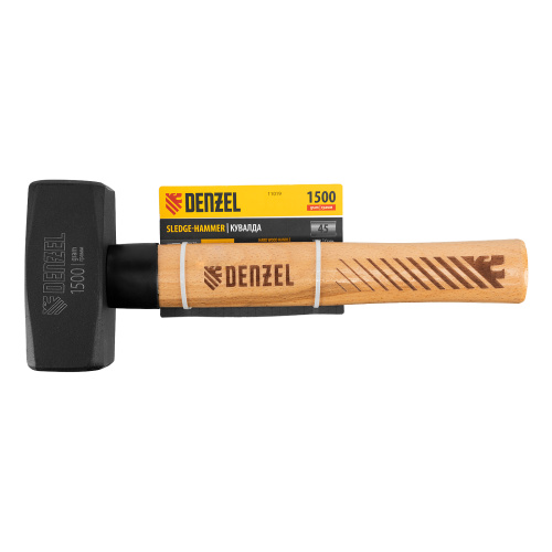 Кувалда, 1500 г, кованая головка, буковая рукоятка Denzel купить в Москве с доставкой по всей России | ProtosMarket.ru
