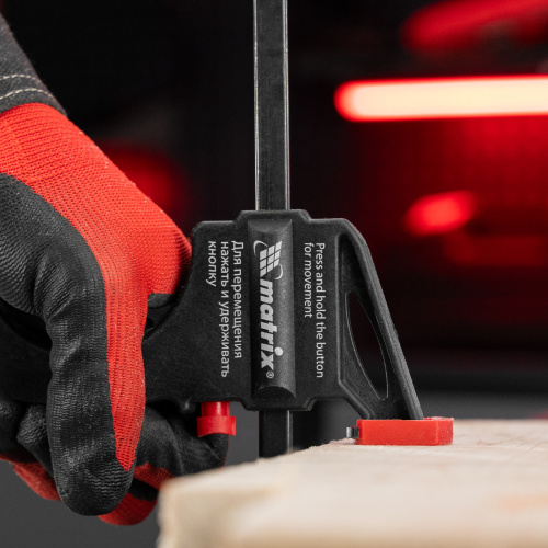 Струбцина универсальная F-образная, 200 х 315 х 45 мм, пластмассовый корпус Matrix купить в Москве с доставкой по всей России | ProtosMarket.ru