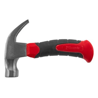 Молоток-гвоздодер мини, боек с магнитом, фибергласовая двухкомпонентная рукоятка, 250 г Matrix купить в Москве с доставкой по всей России | ProtosMarket.ru