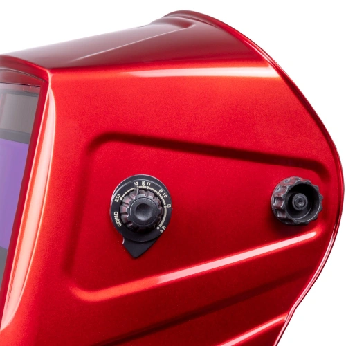 Маска сварщика GEFEST "красная" без коробки (ф-р 9500V, пр-во FoxWeld),без коробки купить в Москве с доставкой по всей России | ProtosMarket.ru