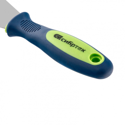 Шпательная лопатка из нержавеющей стали, 80 мм, двухкомпонентная ручка Сибртех купить в Москве с доставкой по всей России | ProtosMarket.ru