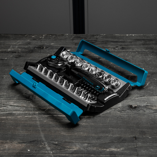 Набор торцевых головок, трещотка 120 зубьев, 1/2", CrV, 36 предметов Gross купить в Москве с доставкой по всей России | ProtosMarket.ru