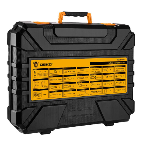 Набор инструментов для дома DEKO DKMT168-1 (168шт.) купить в Москве с доставкой по всей России | ProtosMarket.ru