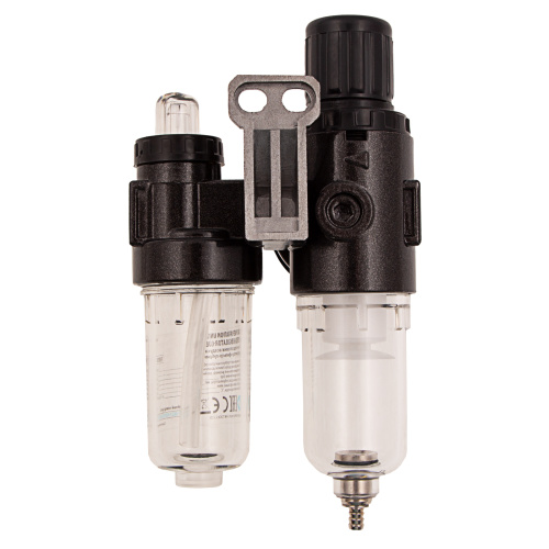 Блок подготовки воздуха регулятор-фильтр-лубрикатор FLR1500, 10 бар, 1500 л/мин, 1/4" Denzel купить в Москве с доставкой по всей России | ProtosMarket.ru