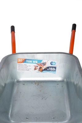 Тачка строительная 90 л 150 кг TOR WB одноколесная по ценам производителя в Казани с доставкой по всей России