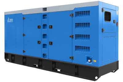 Дизельный генератор ТСС АД-300С-Т400-1РКМ26 в шумозащитном кожухе