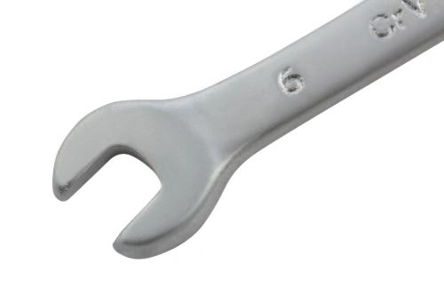 Ключ комбинированный, 6 мм, CrV, матовый хром Matrix купить в Москве с доставкой по всей России | ProtosMarket.ru