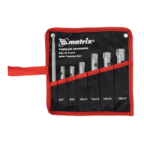 Набор ключей трубчатых торцевых 7 предметов Matrix купить в Москве с доставкой по всей России | ProtosMarket.ru