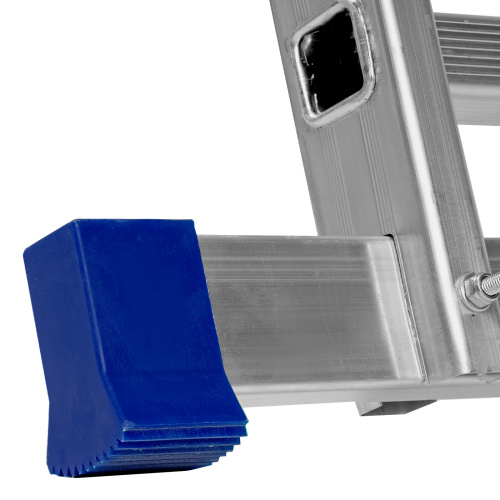 Лестница, 3 х 11 ступеней, алюминиевая, трехсекционная, Сибртех купить в Москве с доставкой по всей России | ProtosMarket.ru