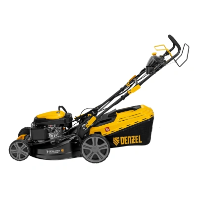 Газонокосилка бензиновая GLD-520SP-VE, 196 см3, ширина 52 см, привод, вариатор, электрический старт, 60 л Denzel купить в Москве с доставкой по всей России | ProtosMarket.ru
