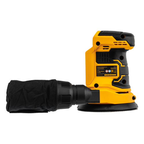 Машина шлифовальная эксцентриковая аккумуляторная COS-125-0, 18В Li-Ion Denzel купить в Москве с доставкой по всей России | ProtosMarket.ru