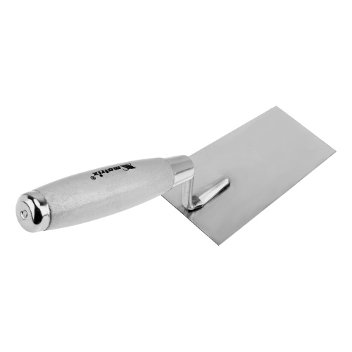 Кельма из нержавеющей стали, 120 х 79 мм, деревянная ручка Matrix купить в Москве с доставкой по всей России | ProtosMarket.ru