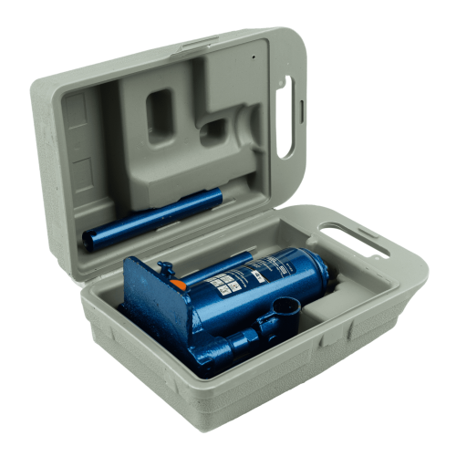 Домкрат гидравлический бутылочный, 4 т, H подъема 195-380 мм, в пластиковом кейсе Stels купить в Москве с доставкой по всей России | ProtosMarket.ru