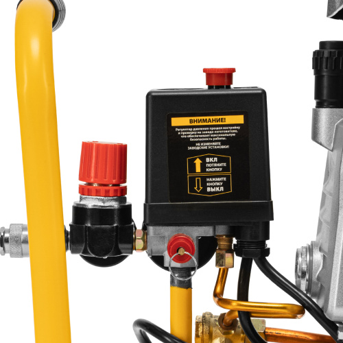 Компрессор воздушный DC1500/24, прямой привод, 1.5 кВт, 24 литра, 220 л/мин Denzel по ценам производителя в Казани с доставкой по всей России