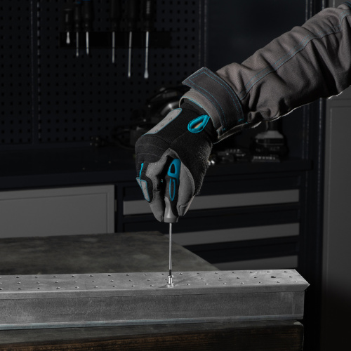 Отвертка PZ0 x 75 мм, S2, трехкомпонентная ручка Gross по ценам производителя в Казани с доставкой по всей России