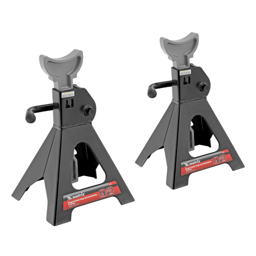 Подставки под машину регулируемые, 3 т, H подъема 295-425 мм, 2 шт Matrix купить в Москве с доставкой по всей России | ProtosMarket.ru