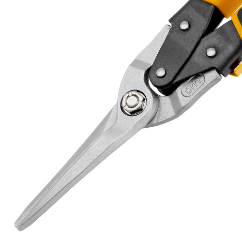 Ножницы по металлу, 315 мм, прямой проходной рез, сталь-CrMo, трехкомпонентные рукоятки Denzel купить в Москве с доставкой по всей России | ProtosMarket.ru