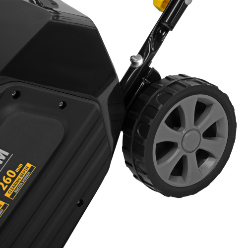 Электрическая снегоуборочная машина ESB-460-M, 1.8 кВт, металлический шнек, LED фара Denzel по ценам производителя в Казани с доставкой по всей России