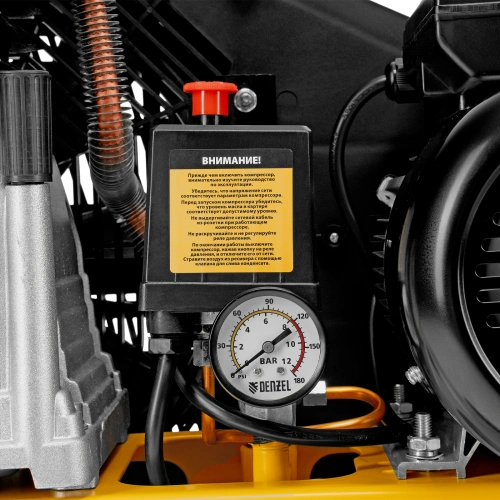 Компрессор воздушный рем. привод BCI 2100/50, 2,1 кВт, 50 литров, 400 л/мин Denzel по ценам производителя в Казани с доставкой по всей России