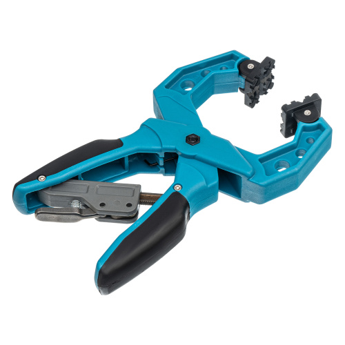 Струбцина клещеобразная 2-1/4, пластиковый корпус, храповой механизм жесткой фиксации, 58 мм Gross купить в Москве с доставкой по всей России | ProtosMarket.ru