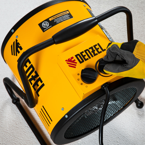 Тепловая пушка SFH-9000, 400 В, 850 м3/ч, вентилятор 3 режима, 6000/9000 Вт Denzel по ценам производителя в Казани с доставкой по всей России