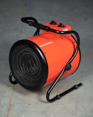 Пушка тепловая электрическая 9 кВт 380В ТЭН из нержавеющей стали TOR BJE-F9 по ценам производителя в Казани с доставкой по всей России