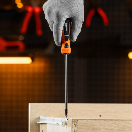 Набор отверток "Point", CrV, двухкомпонентные рукоятки, 6 шт, Sparta купить в Москве с доставкой по всей России | ProtosMarket.ru