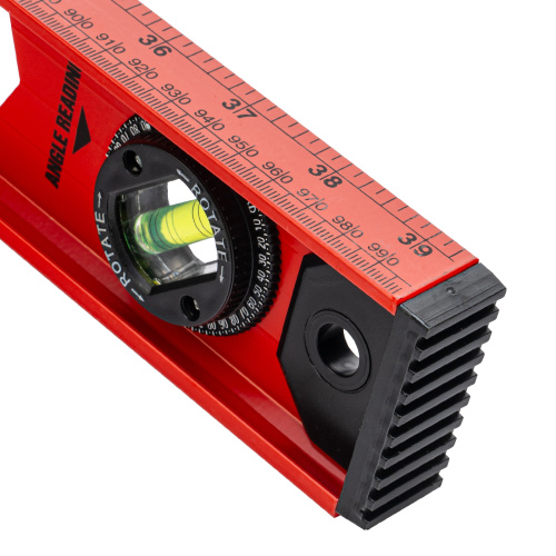 Уровень алюминиевый "Рельс", 1000 мм, 3 глазка, усиленный Matrix по ценам производителя в Казани с доставкой по всей России