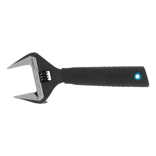 Ключ разводной, 150 мм, CrV, тонкие губки, защитные насадки Gross купить в Москве с доставкой по всей России | ProtosMarket.ru