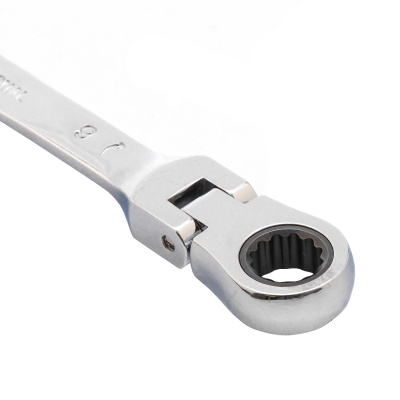 Ключ комбинированный трещоточный, 9 мм, CrV, шарнирный, зеркальный хром Matrix купить в Москве с доставкой по всей России | ProtosMarket.ru