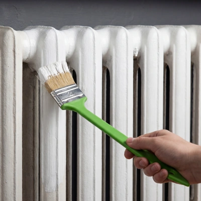 Кисть радиаторная 50 мм, натуральная щетина, пластиковая ручка Сибртех купить в Москве с доставкой по всей России | ProtosMarket.ru