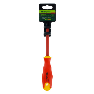 Отвертка диэлектрическая PH2 х 100 мм, CrV, до 1000 В, двухкомпонентная рукоятка Сибртех купить в Москве с доставкой по всей России | ProtosMarket.ru