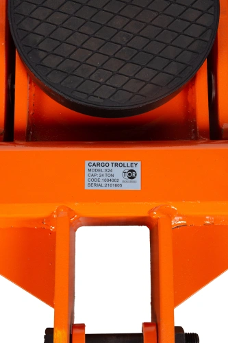 Роликовая платформа поворотная TOR X24 г/п 24 т (с ручкой) по ценам производителя в Казани с доставкой по всей России