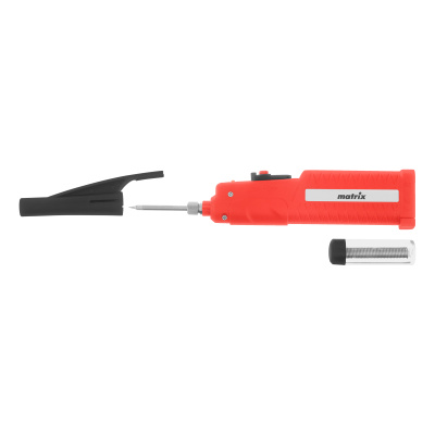 Паяльник беспроводной 4.5 В, 8 Вт, 350°С, припой 10 г, работа от элементов питания 3хАА Matrix купить в Москве с доставкой по всей России | ProtosMarket.ru