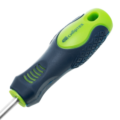 Отвертка, PZ1 х 80 мм, CrV, двухкомпонентная рукоятка Сибртех купить в Москве с доставкой по всей России | ProtosMarket.ru