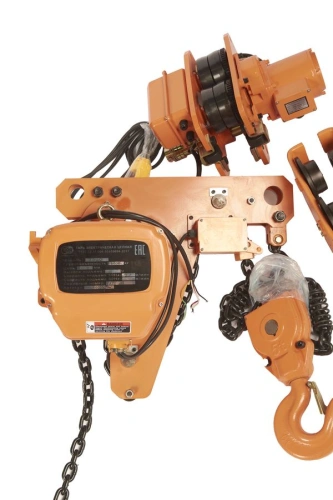 Таль передвижная с уменьшенной строительной высотой  5т  6м 380В электрическая цепная TOR HHBDSL-02 по ценам производителя в Казани с доставкой по всей России