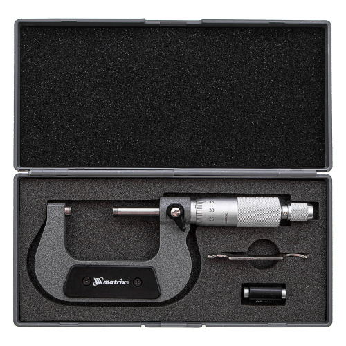 Микрометр механический,25-50 мм Matrix купить в Москве с доставкой по всей России | ProtosMarket.ru