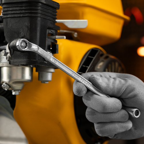 Ключ накидной коленчатый, 8 х 10 мм, хромированный Sparta купить в Москве с доставкой по всей России | ProtosMarket.ru