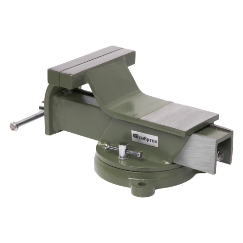 Тиски слесарные, 125 мм, стальные, поворотные Сибртех купить в Москве с доставкой по всей России | ProtosMarket.ru