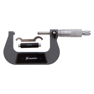 Микрометр механический,50-75 мм Matrix купить в Москве с доставкой по всей России | ProtosMarket.ru