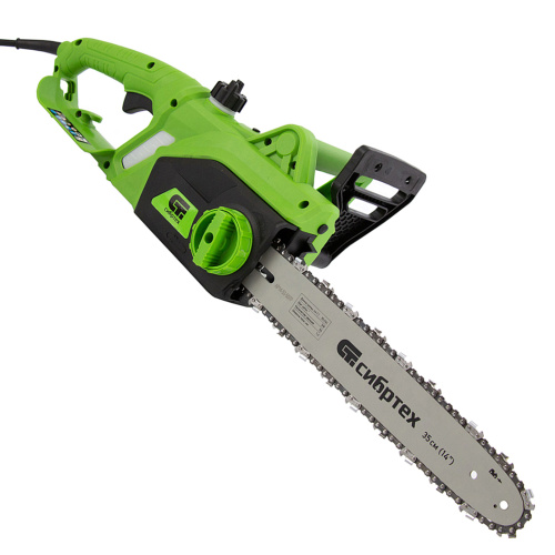 Пила цепная электрическая ПЦЭ-1800П с поперечным двигателем, 1.8 кВт, 14'' (35 см) Сибртех купить в Москве с доставкой по всей России | ProtosMarket.ru