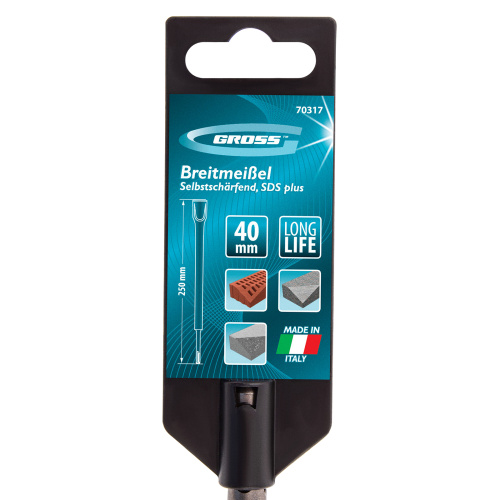Зубило лопаточное 40 х 250 мм, Pro, SDS Plus Gross купить в Москве с доставкой по всей России | ProtosMarket.ru