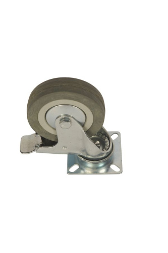 Колесо аппаратное поворотное SCgb 42 100 мм с тормозом (F) купить в Москве с доставкой по всей России | ProtosMarket.ru