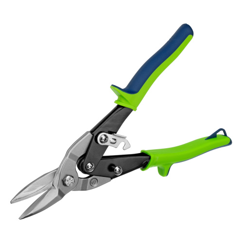 Ножницы по металлу, 250 мм, прямой рез, сталь С55, двухкомпонентные рукоятки СИБРТЕХ купить в Москве с доставкой по всей России | ProtosMarket.ru