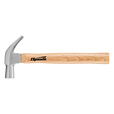 Молоток-гвоздодер, 560 г, боек 29 мм, деревянная рукоятка Sparta купить в Москве с доставкой по всей России | ProtosMarket.ru
