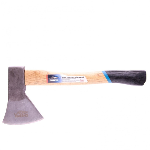 Топор плотницкий, кованый, деревянная рукоятка, 1000 г, пескоструйное покрытие полотна Барс купить в Москве с доставкой по всей России | ProtosMarket.ru