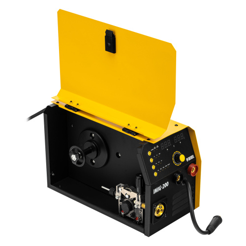 Аппарат инвертор. полуавтомат. cварки IMIG-200, 200 А, ПВ 60%, катушка 5 кг Denzel купить в Москве с доставкой по всей России | ProtosMarket.ru